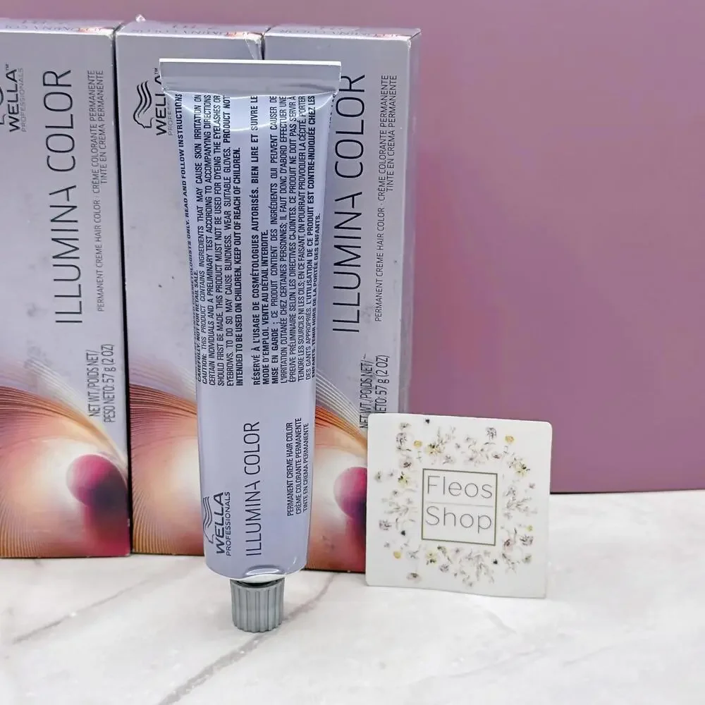 Wella illumina Color Permanent Hair Color 7/81 - 5pack - Picture 4 of 6